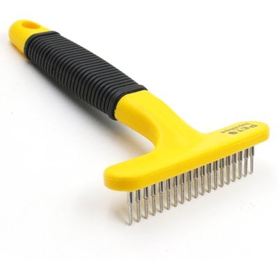 Pet Republique Pet Republique Skin Safe Pin Design Dog Dematting & Undercoat Rake