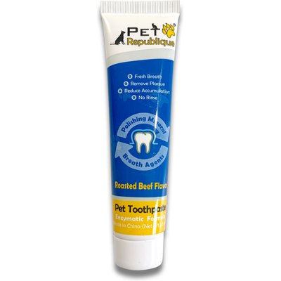 Pet Republique Pet Republique Enzymatic Dental Cleaning Beef Flavor Toothpaste for Dogs & Cats, 3.5-oz