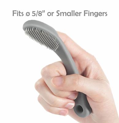 Show full view: Pet Republique Finger Insert Style Soft Silicone Toothbrush for Dog, 3-Count slide 5 of 8