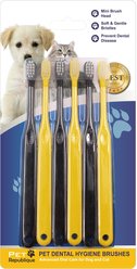Pet Republique Small Dog & Cat Toothbrush, 6 count