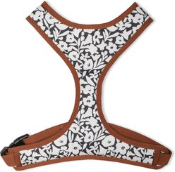 Pet Shop by Fringe Studio Charcoal Floral Dog Harness, Large: 20 to 25-in chest girth