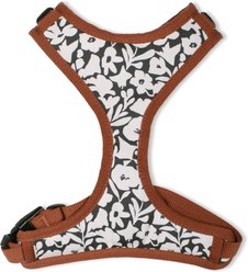 Pet Shop by Fringe Studio Charcoal Floral Dog Harness, Small: 14 to 19-in chest girth