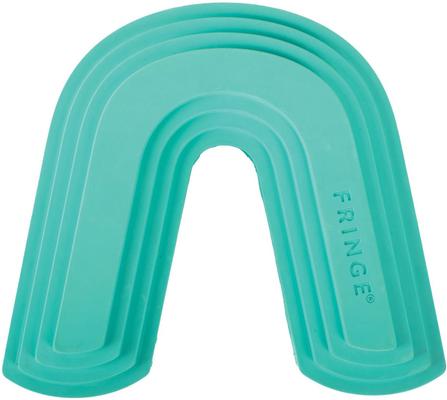 Show full view: Pet Shop by Fringe Studio Color Me Happy Turq Rubber Dog Chew Toy slide 1 of 7