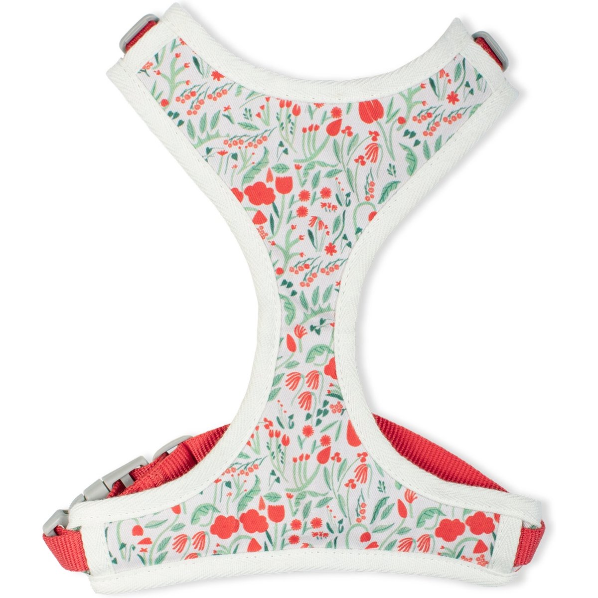 Fringe Studio Ditsy Floral Dog Harness, Small: 14 to 19-in chest girth