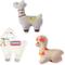 Show in main carousel: Pet Shop by Fringe Studio Llama Love You Forever Squeaky Plush Mini Dog Toys, 3 count slide 1 of 5