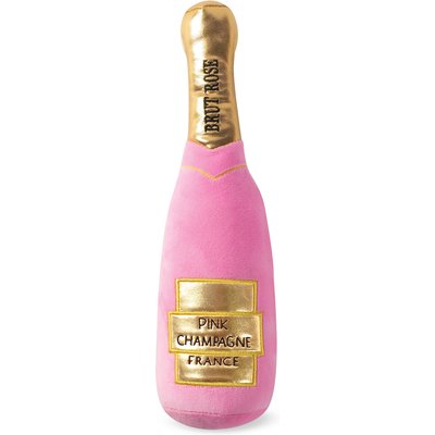 Fringe Studio Fringe Studio Mutt Rose Champagne Squeaky Plush Dog Toy
