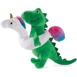 Pet Shop by Fringe Studio Summa Time Rex Squeaky Plush Dog Toy