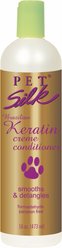 Pet Silk Brazilian Keratin Creme Dog & Cat Conditioner, 16-fl oz bottle