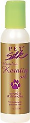 Pet Silk Brazilian Keratin Dog & Cat Oil, 4-fl oz bottle