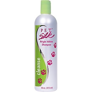 Pet Silk Bright White Dog & Cat Shampoo, 16-fl oz bottle