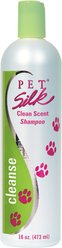Pet Silk Clean Scent Cleanse Dog & Cat Shampoo, 16-fl oz bottle
