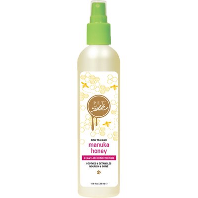 Pet Silk Pet Silk New Zealand Manuka Honey Leave-In Dog & Cat Conditioner, 11.6-fl oz bottle