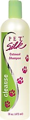 Pet Silk Oatmeal Dog & Cat Shampoo, 16-fl oz bottle