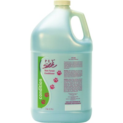 Pet Silk Pet Silk Rainforest Dog & Cat Conditioner, 1-gal bottle