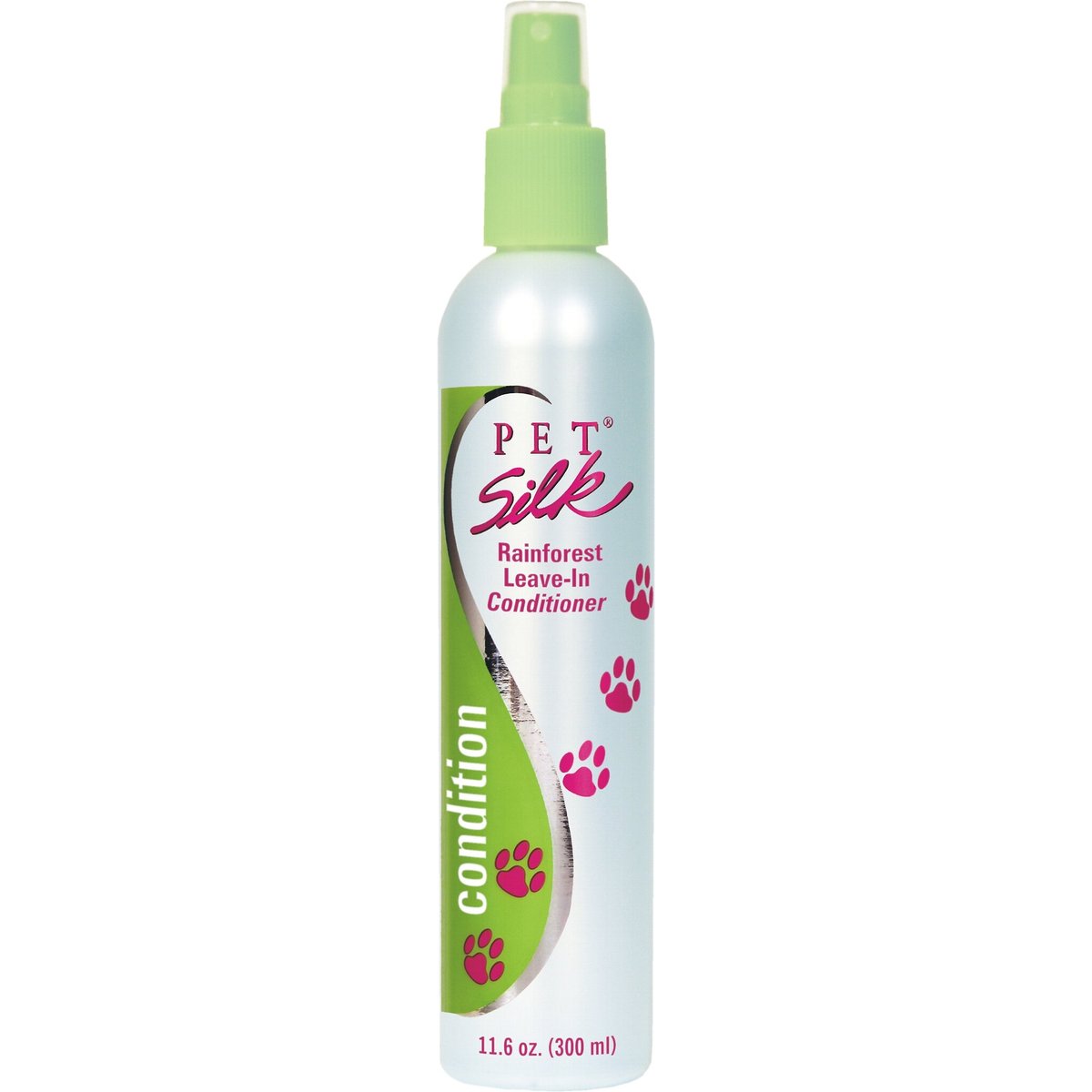 Pet Silk Rainforest Leave-In Dog & Cat Conditioner, 11.6-fl oz bottle