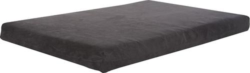 Show full view: Pet Support Systems Gel Memory Foam Pillow Dog Bed, Charcoal Gray, Medium slide 4 of 7