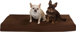 Pet Support Systems Orthopedic Pillow Dog Bed, Chocolate/Brown, Large