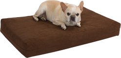 Pet Support Systems Orthopedic Pillow Dog Bed, Chocolate/Brown, Medium