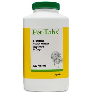 Pet-Tabs Vitamin-Mineral Dog Supplement, 180 count