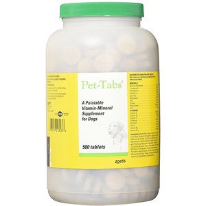 Pet-Tabs Vitamin-Mineral Dog Supplement, 500 count