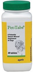 Pet-Tabs Vitamin-Mineral Dog Supplement, 60 count slide 1 of 3