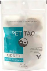 PET TAO Beef Kidney Freeze-Dried Dog Treats, 3-oz bag