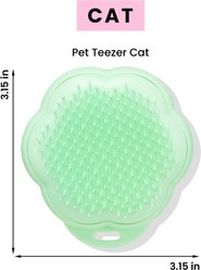 Pet Teezer Cat Grooming Brush, Green slide 2 of 5