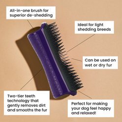 Pet Teezer De-Shedding Dog Grooming Brush, Large slide 2 of 6