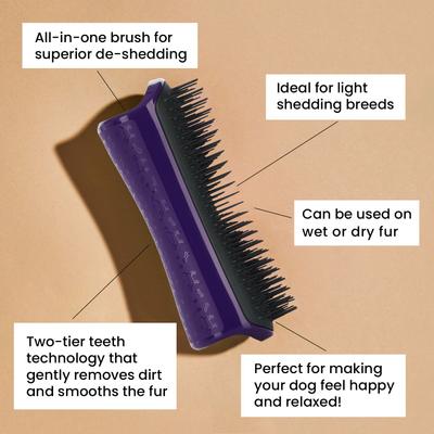 Show full view: Pet Teezer De-Shedding Dog Grooming Brush, Large slide 2 of 8