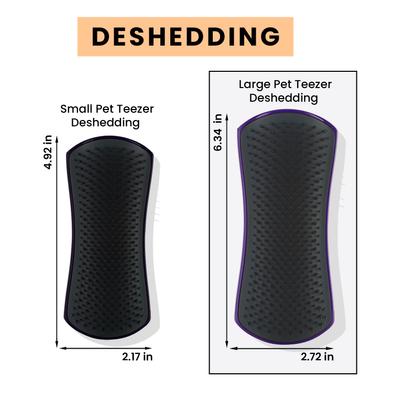 Show full view: Pet Teezer De-Shedding Dog Grooming Brush, Large slide 5 of 8