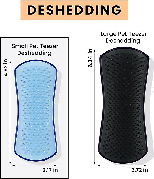 Show full view: Pet Teezer De-Shedding Dog Grooming Brush, Small slide 5 of 8