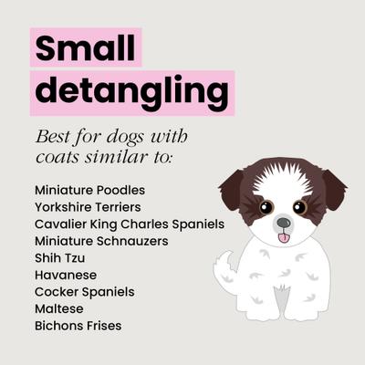 Show full view: Pet Teezer Detangling Dog Grooming Brush, Yellow slide 4 of 9