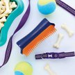 Show in main carousel: Pet Teezer Large Detangling Dual-Tier Dog Grooming Brush, Black & Orange slide 6 of 8