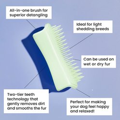 Pet Teezer Puppy Grooming Brush, Mint slide 2 of 5