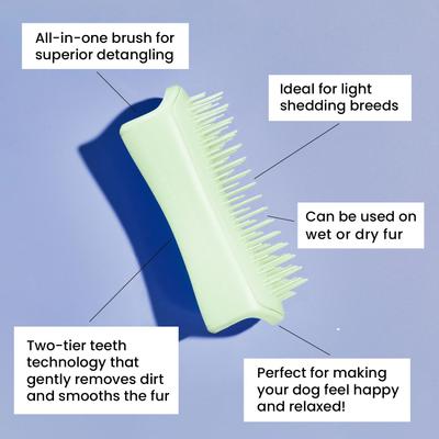 Show full view: Pet Teezer Puppy Grooming Brush, Mint slide 2 of 7