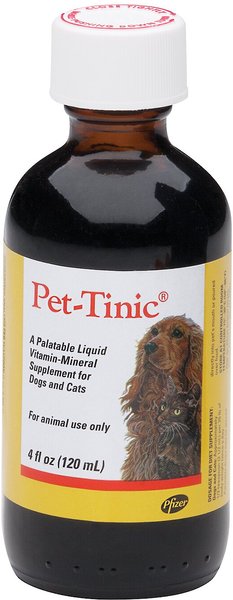 Pet-Tinic Liquid Vitamin-Mineral Dog & Cat Supplement