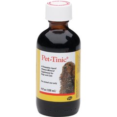 Pet-Tinic Liquid Vitamin-Mineral Dog & Cat Supplement, 4-fl oz bottle