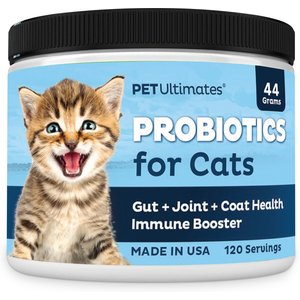 Pet Ultimates Probiotics Cat Supplement, 1.55-oz jar