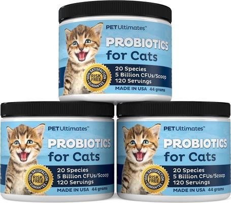 Show full view: Pet Ultimates Probiotics Cat Supplement, 1.55-oz jar slide 5 of 7