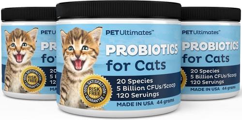 Show full view: Pet Ultimates Probiotics Cat Supplement, 1.55-oz jar slide 6 of 7