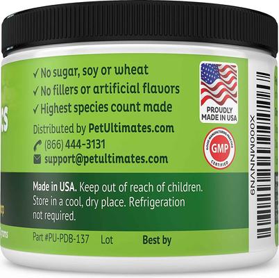 Show full view: Pet Ultimates Probiotics Dog Supplement, 4.83-oz jar slide 3 of 5