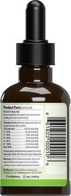 Show full view: Pet Wellbeing Agile Joints Liquid Joint Supplement for Dogs, 2-oz bottle slide 4 of 7