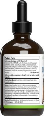 Show full view: Pet Wellbeing Old FRIEND Bacon Flavored Liquid Supplement for Large Breed Senior Dogs, 4-oz bottle slide 9 of 11