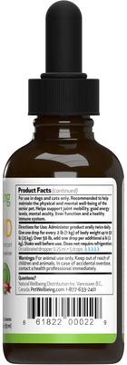 Show full view: Pet Wellbeing Old Friend Liquid Supplement for Senior Dogs, 2-oz bottle slide 10 of 10