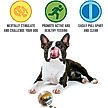 Show in main carousel: Pet Zone IQ Treat Dispenser Ball Dog Toy, 3-in slide 3 of 9