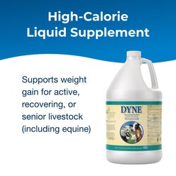 PetAg Dyne High Calorie Liquid Nutritional Supplement for Livestock, 1-gallon bottle slide 2 of 5