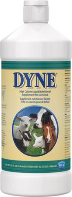 Show full view: PetAg Dyne High Calorie Liquid Nutritional Supplement for Livestock, 32-fl oz bottle slide 1 of 6