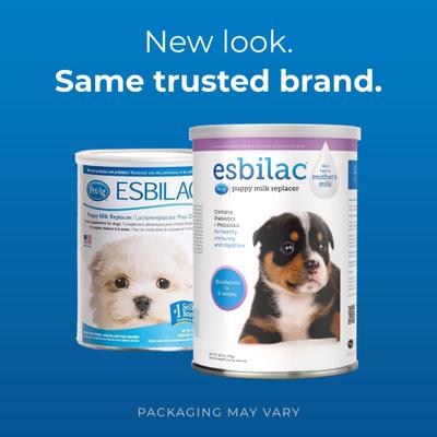 Show full view: PetAg Esbilac Puppy Milk Replacer Powder for Puppies, 28-oz can slide 3 of 11