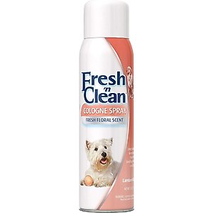 PetAg Fresh 'n Clean Dog Cologne Spray, Fresh Floral Scent, 12-fl oz can