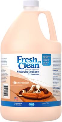 Show full view: PetAg Fresh 'n Clean Moisturizing Dog Conditioner, Classic Fresh Scent, 15:1 Concentrate, 1-gal bottle slide 1 of 8